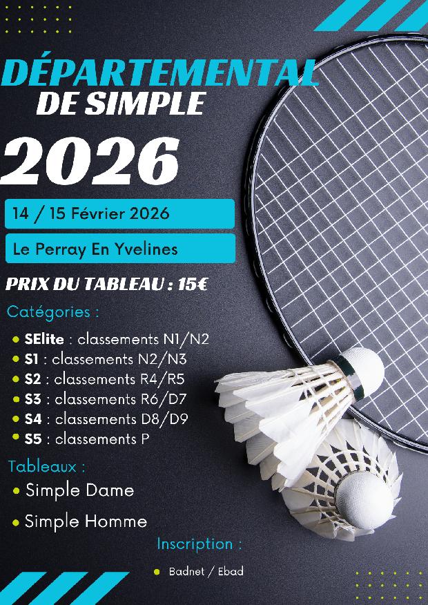 Championnat Départemental 78 - Simple